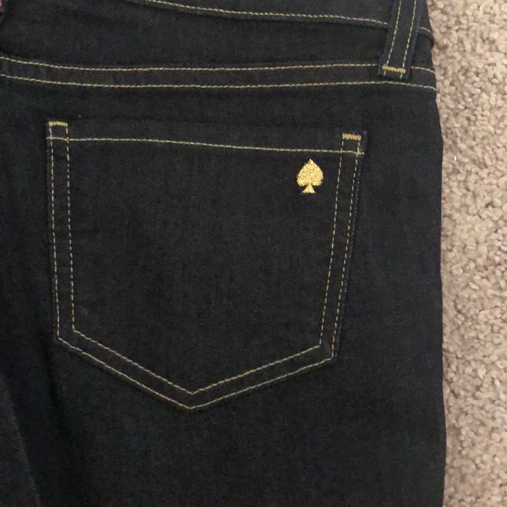 Kate spade dark skinny jeans